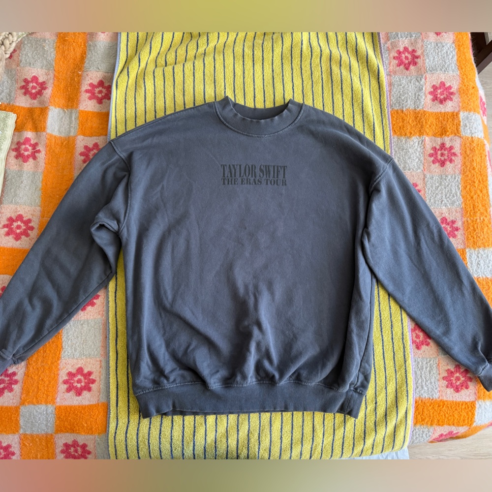Taylor Swift Eras Tour Navy Sweatshirt - Small